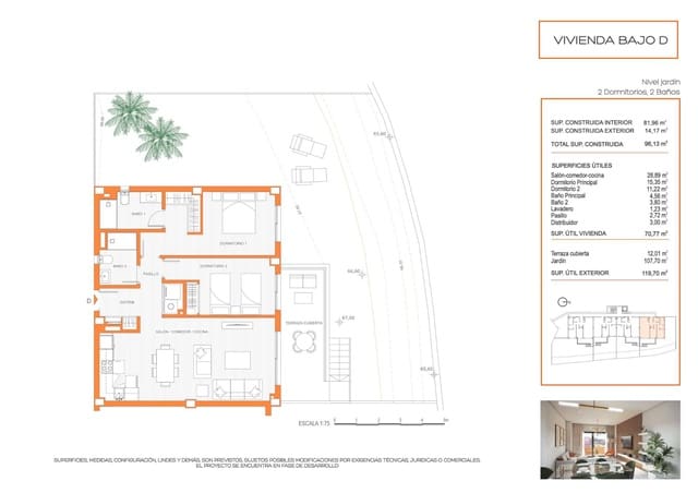 2 slaapkamer Appartement te koop in Los Pacos, Fuengirola met zwembad garage - € 310.000 (Ref: 9756439)