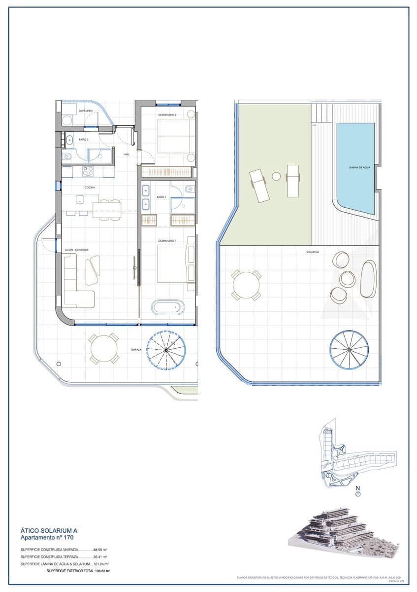 2 soveværelse Penthouse til salg i Fuengirola med swimmingpool garage - € 940.000 (Ref: 9756451)