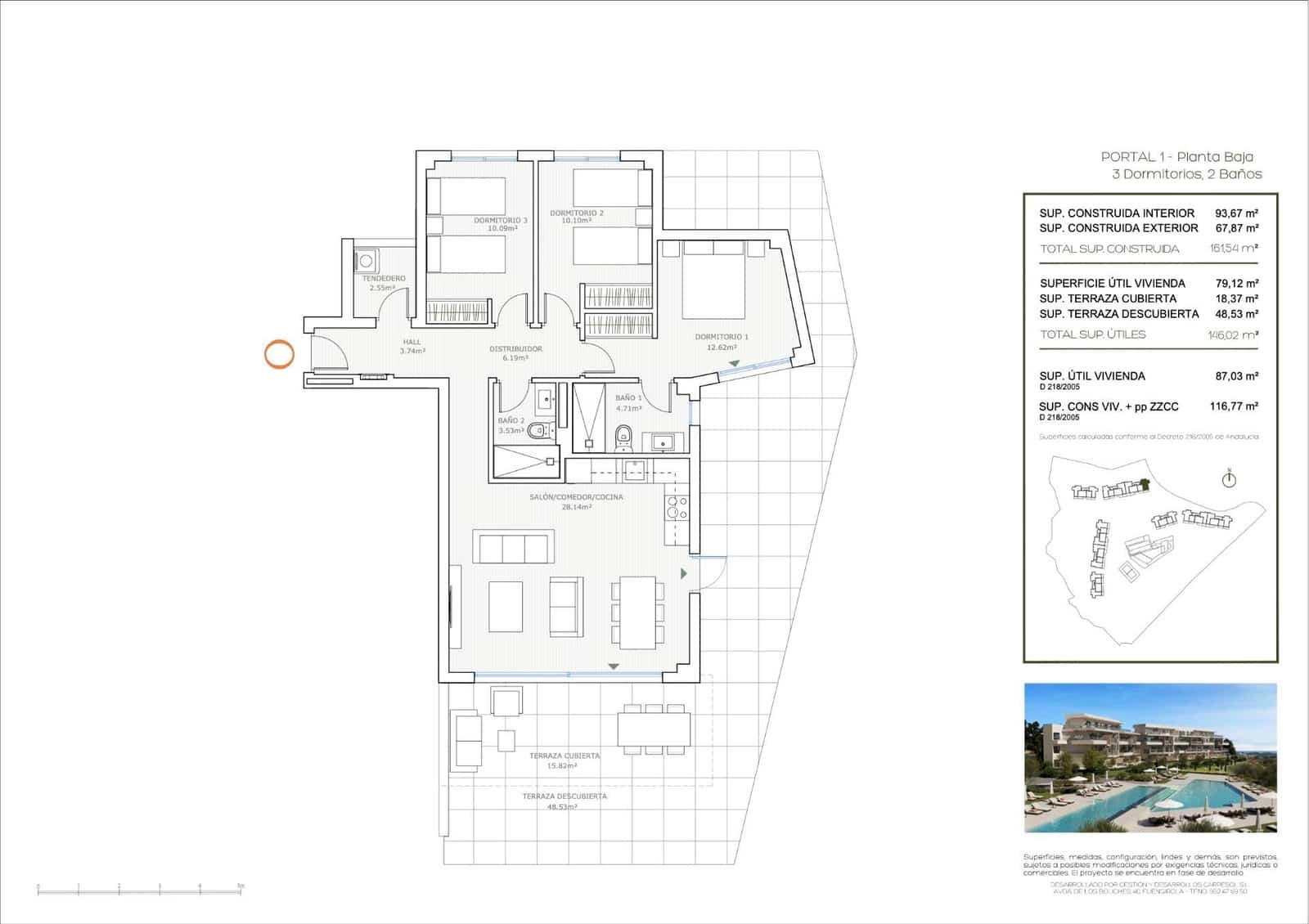 3 soveværelse Lejlighed til salg i Mijas med swimmingpool garage - € 611.000 (Ref: 9756457)