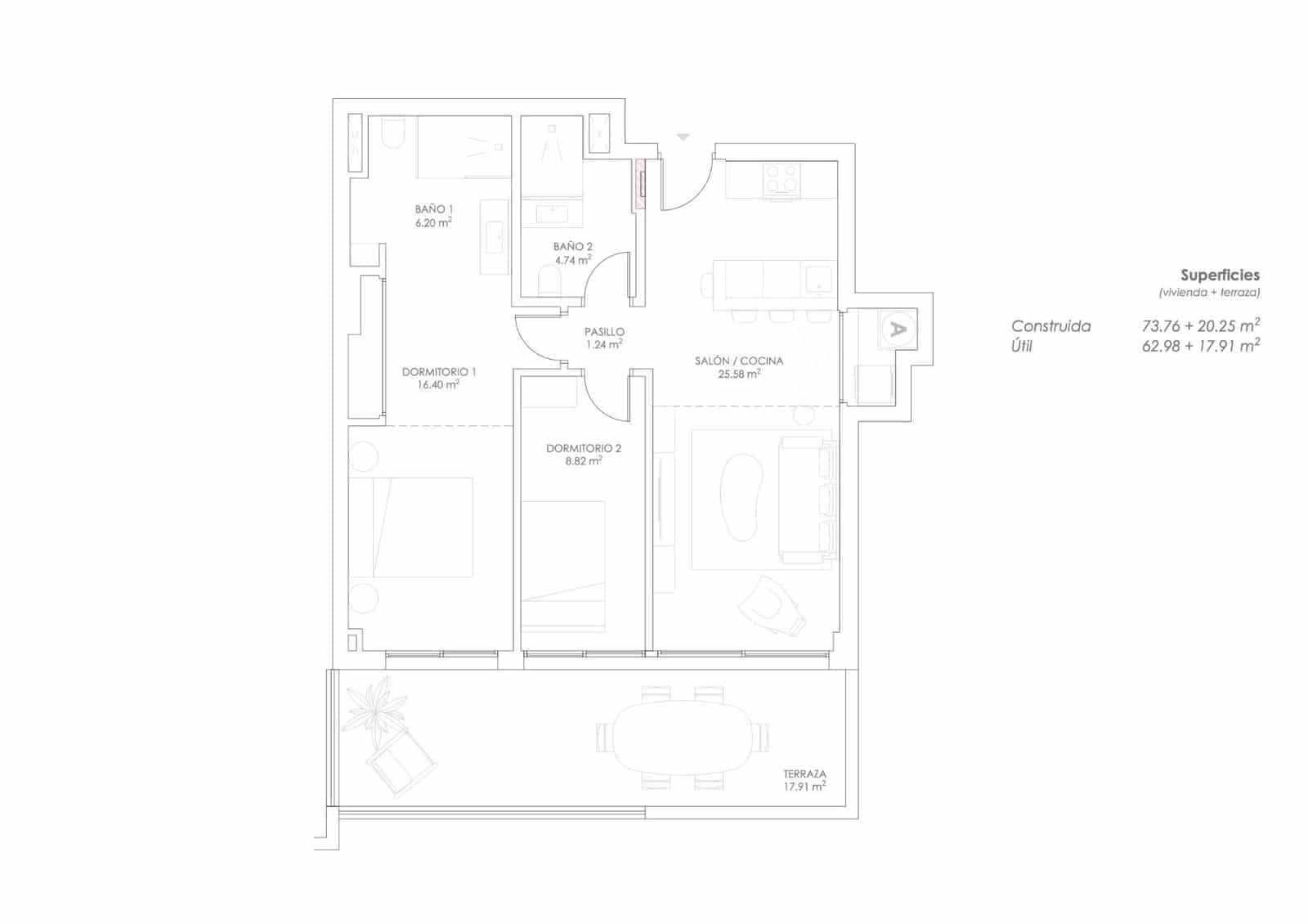 2 soveværelse Lejlighed til salg i Fuengirola med swimmingpool garage - € 309.000 (Ref: 9756469)