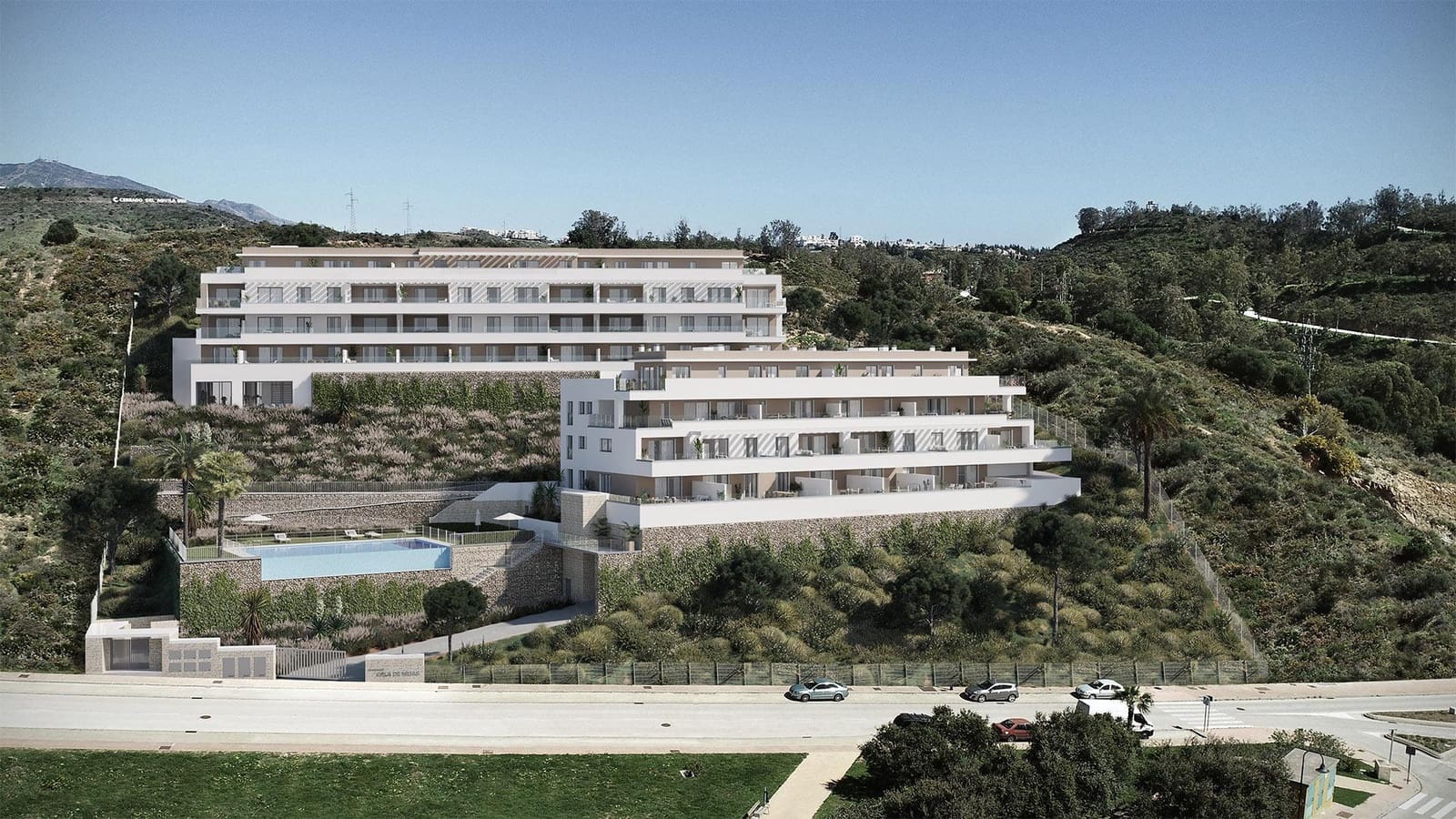 3 sypialnia Apartament na sprzedaż w Mijas z basenem garażem - 619 000 € (Ref: 9756494)