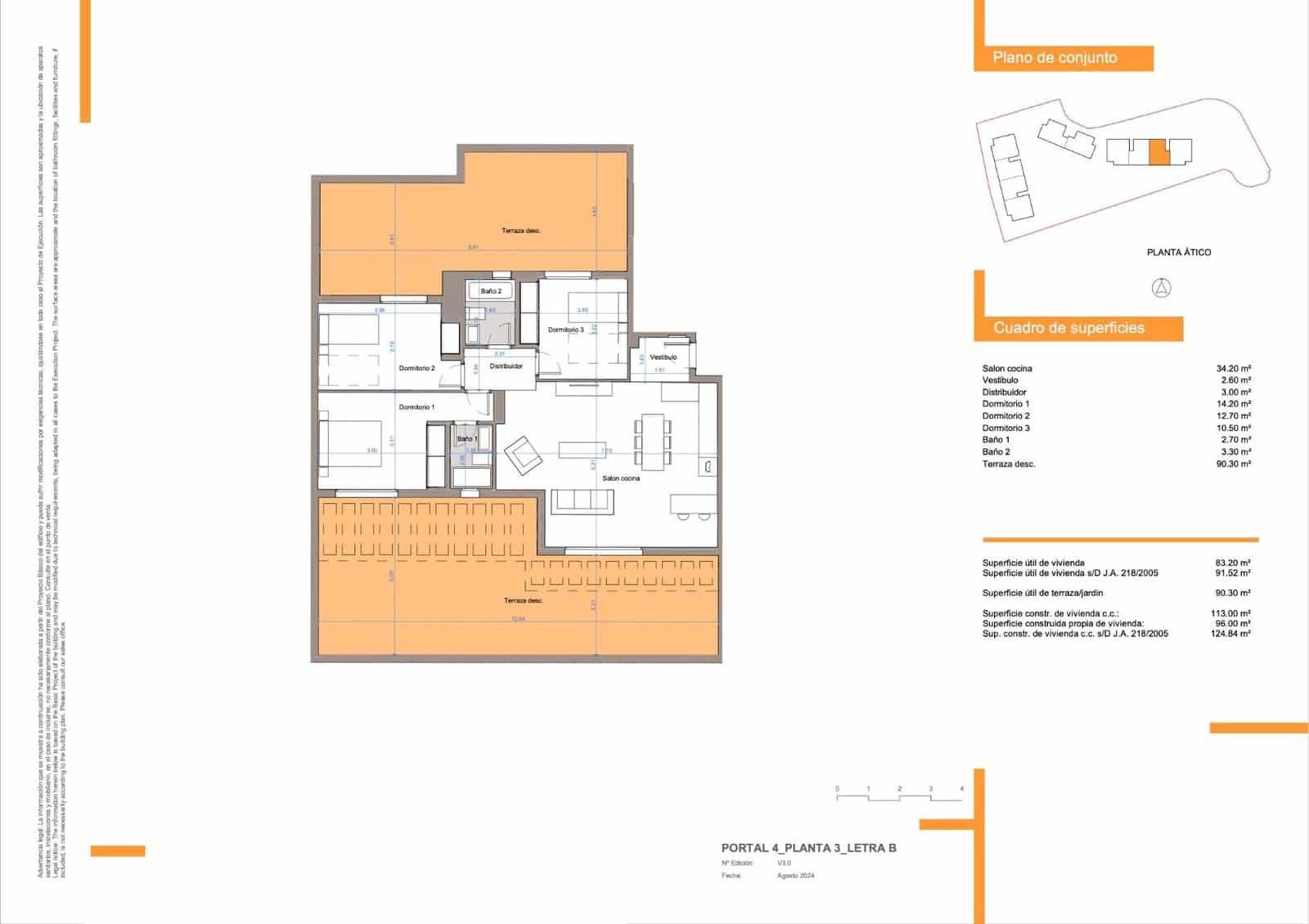 3 soverom Penthouse til salgs i El Faro med svømmebasseng garasje - € 652 200 (Ref: 9756500)