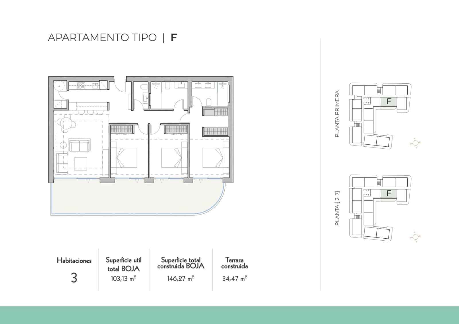 3 quarto Apartamento para venda em Fuengirola com piscina garagem - 1 051 500 € (Ref: 9756510)