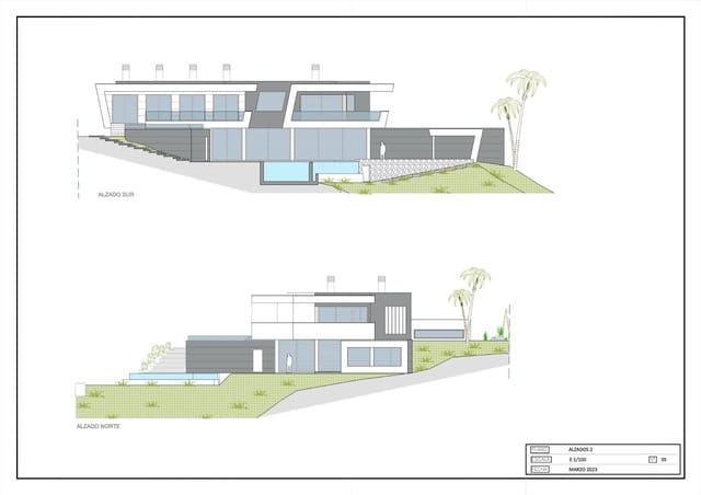 5 sypialnia Willa na sprzedaż w Benalmádena z basenem garażem - 3 250 000 € (Ref: 9756536)