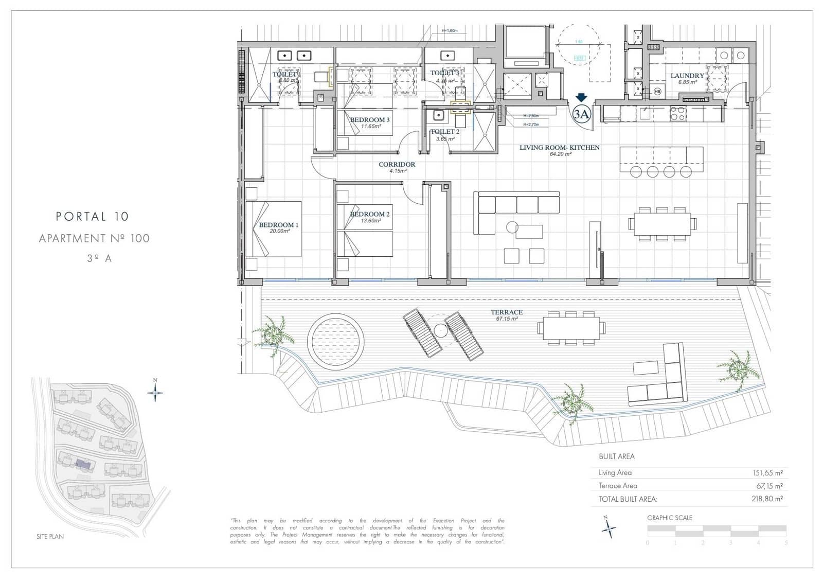3 chambre Penthouse à vendre à Fuengirola avec piscine garage - 1 270 000 € (Ref: 9756542)