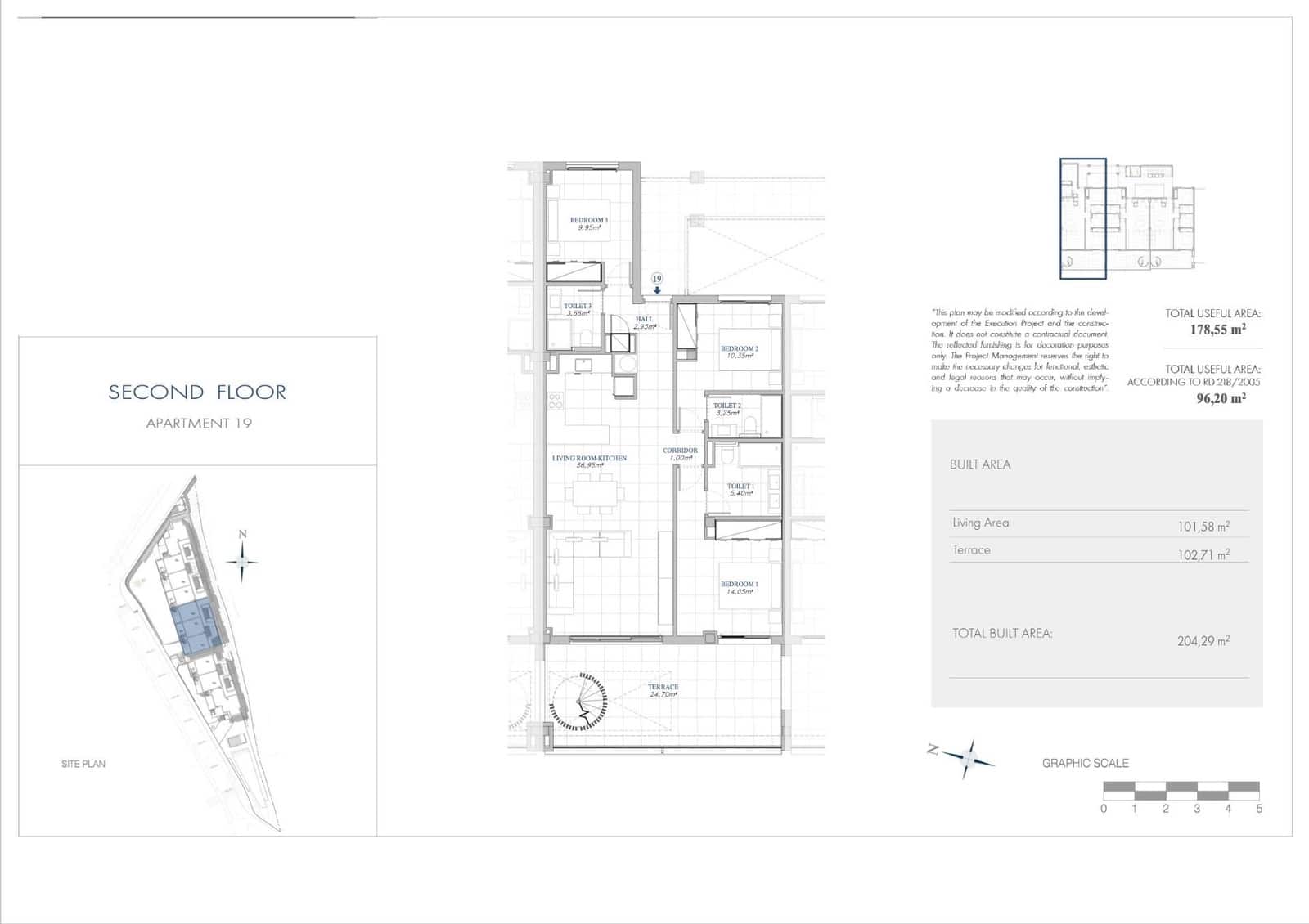 3 slaapkamer Penthouse te koop in Fuengirola met zwembad garage - € 825.000 (Ref: 9756543)