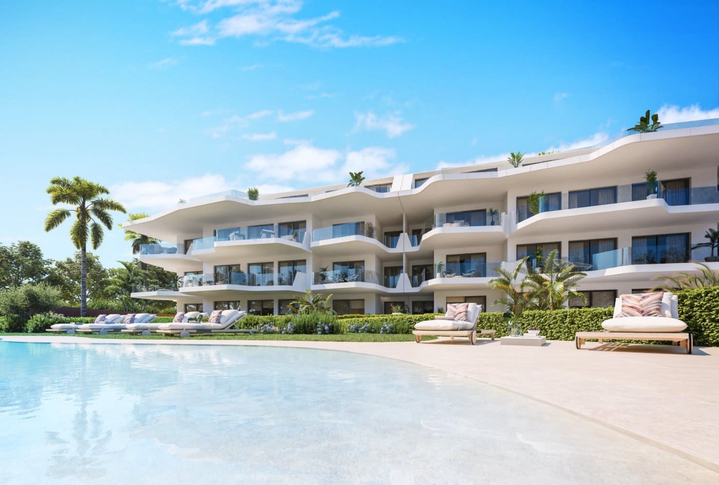 3 sypialnia Penthouse na sprzedaż w Fuengirola z basenem garażem - 825 000 € (Ref: 9756544)