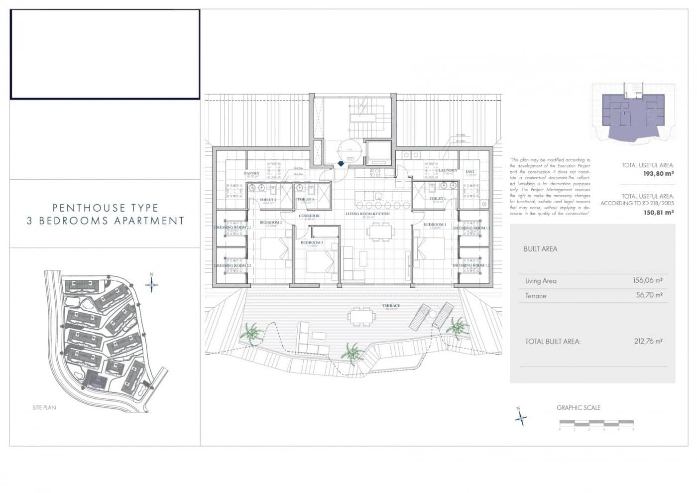 Ático de 3 habitaciones en Fuengirola en venta con piscina garaje - 1.825.000 € (Ref: 9756548)