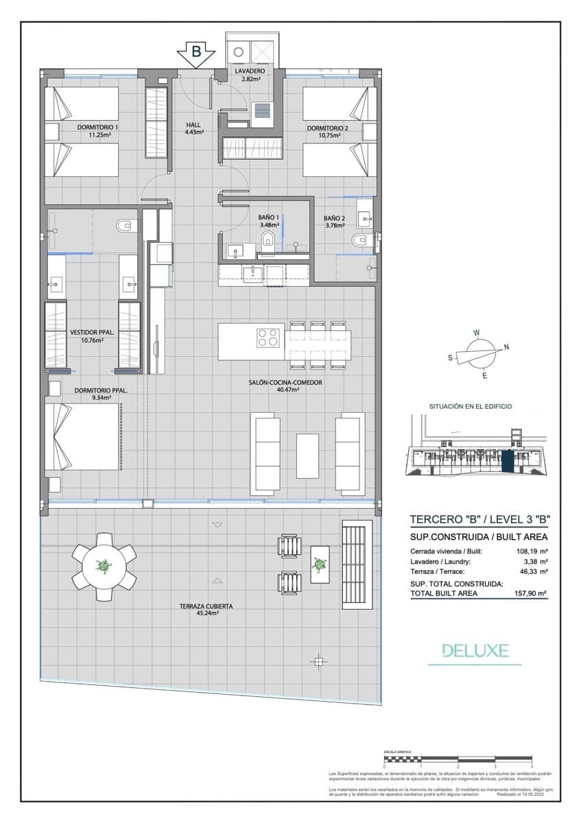 3 Zimmer Apartment zu verkaufen in Carvajal mit Pool Garage - 1.019.000 € (Ref: 9756576)