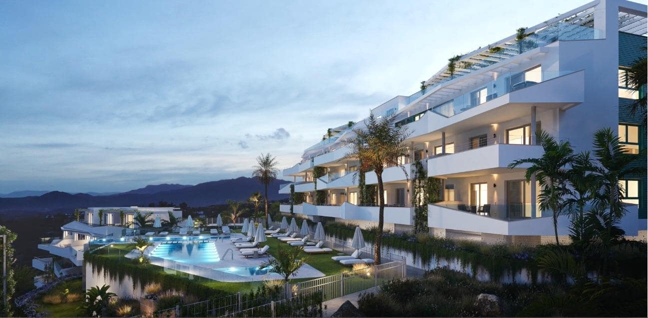 2 soveværelse Lejlighed til salg i Mijas med swimmingpool garage - € 538.700 (Ref: 9756582)