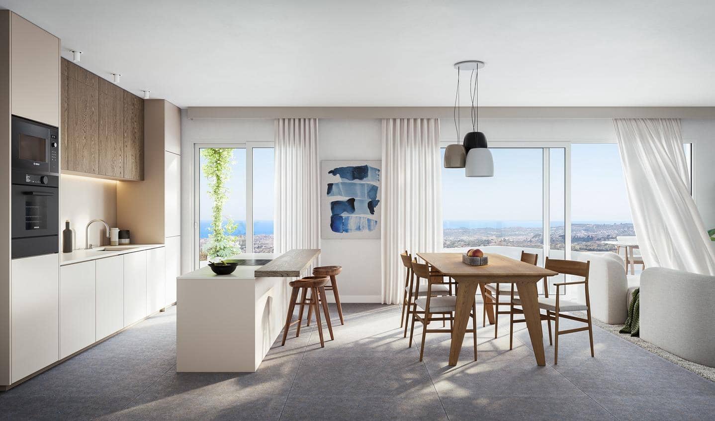 Apartamento de 3 habitaciones en Mijas en venta con piscina garaje - 754.919 € (Ref: 9756588)