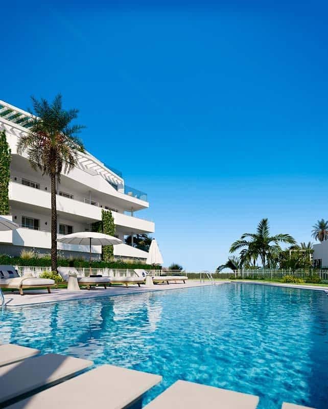 3 sypialnia Apartament na sprzedaż w Mijas z basenem garażem - 699 259 € (Ref: 9756591)