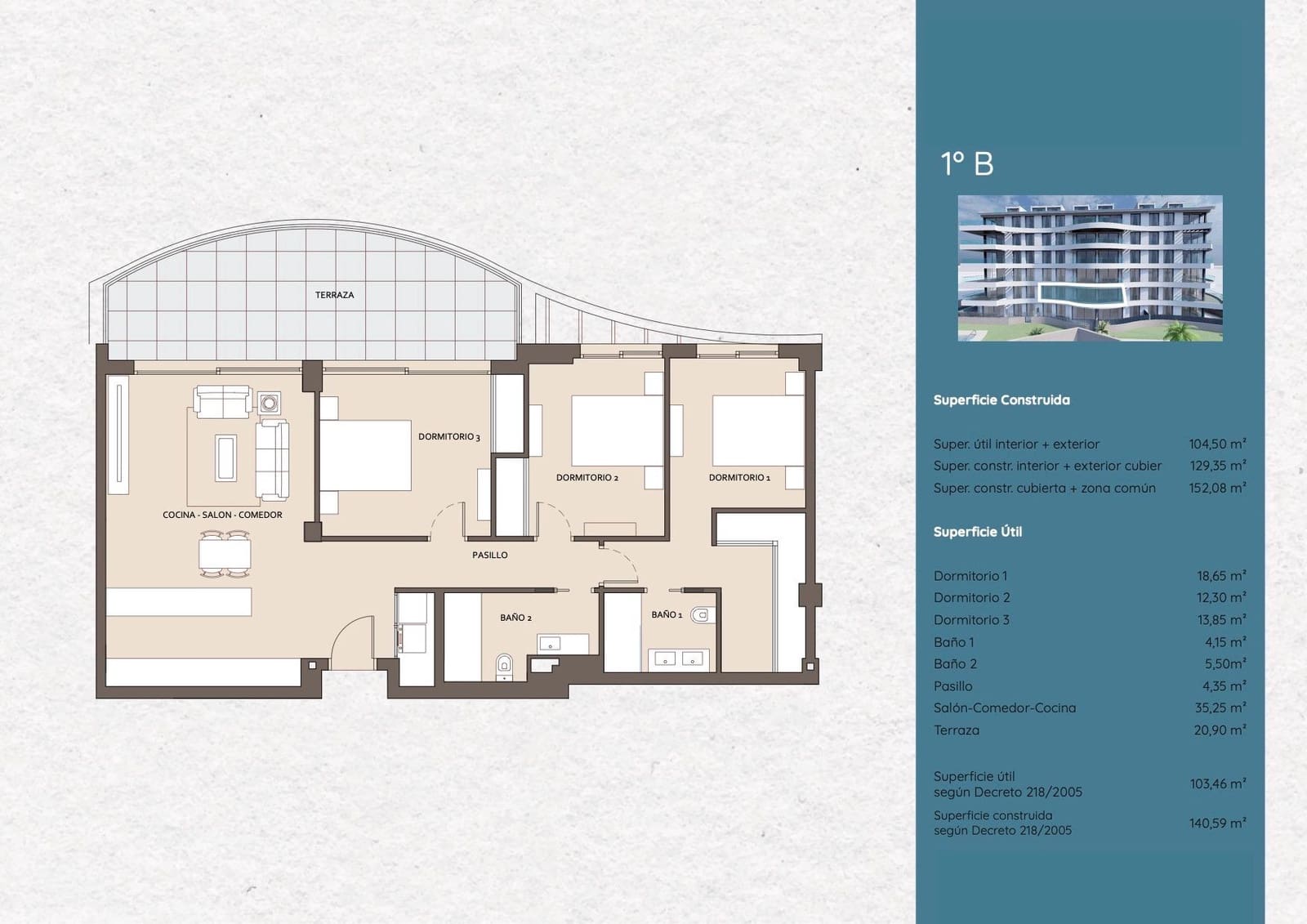 3 camera da letto Appartamento in vendita in Torrequebrada con piscina garage - 704.000 € (Rif: 9756606)