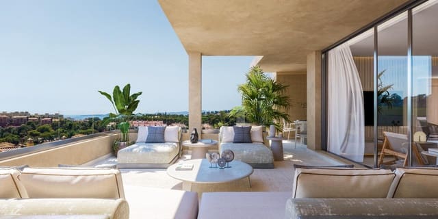 3 sypialnia Penthouse na sprzedaż w Nueva Torrequebrada, Benalmádena z basenem garażem - 960 000 € (Ref: 9791036)