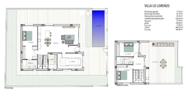 3 camera da letto Villa in vendita in Centro, Los Alcázares con piscina garage - 590.000 € (Rif: 9719188)