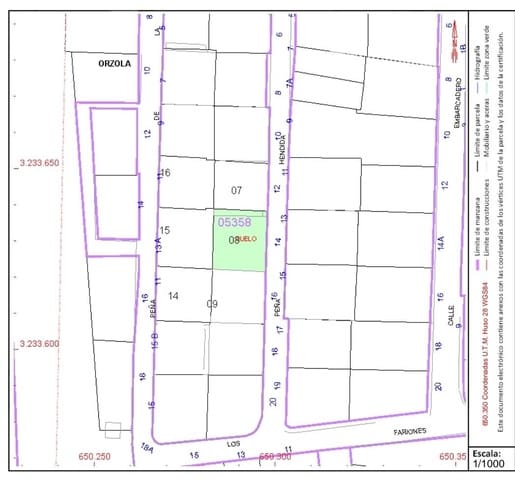 Tontti myytävänä paikassa Orzola, Haría - 90 000 € (Ref: 9142578)