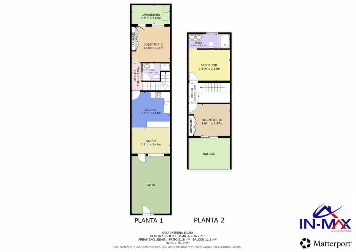 3 soveværelse Semi-Rækkehus til salg i Playa Honda - € 360.000 (Ref: 9251732)