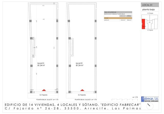 1 sypialnia Mieszkanie na sprzedaż w Arrecife z garażem - 295 000 € (Ref: 9737782)