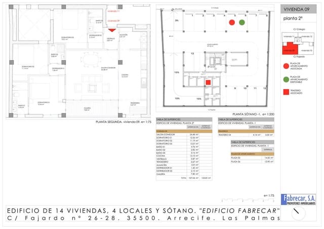 1 sypialnia Mieszkanie na sprzedaż w Arrecife z garażem - 295 000 € (Ref: 9737782)