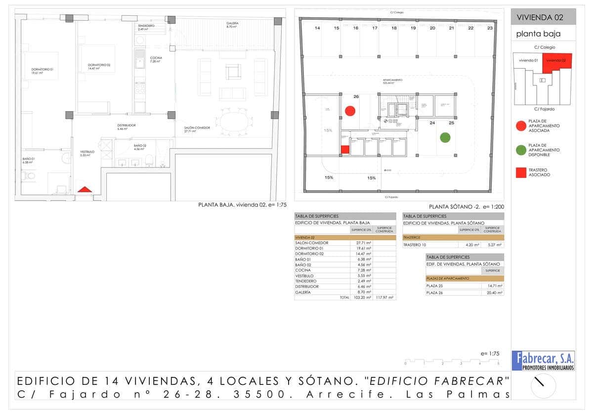 1 bedroom Flat for sale in Arrecife with garage - € 295,000 (Ref: 9737782)