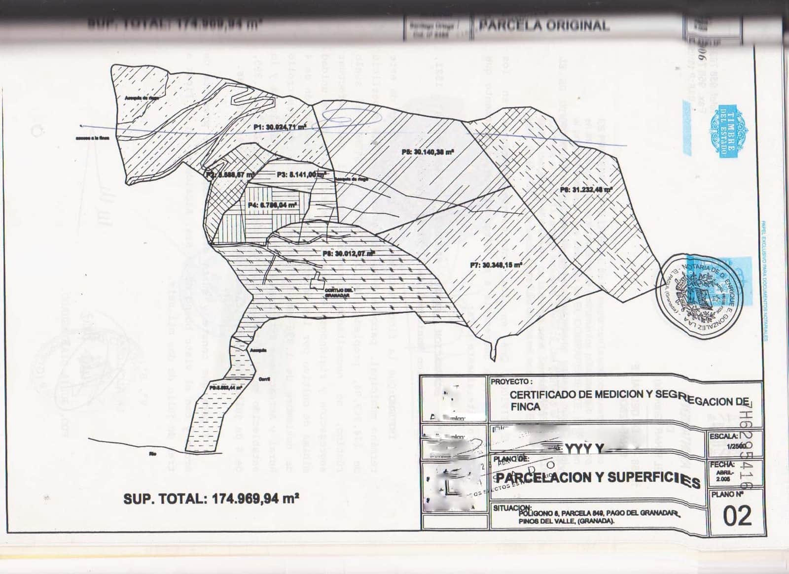 Ubebygd land til salgs i Pinos del Valle - € 95 000 (Ref: 6898398)