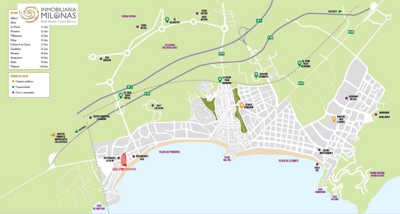 2 bedroom Apartment for sale in Benidorm with pool garage - € 1,200,000 (Ref: 6309917)