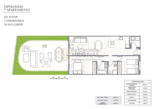 1 Zimmer Apartment zu verkaufen in Alfaz del Pi / L'Alfàs del Pi mit Pool Garage - 520.000 € (Ref: 6309918)