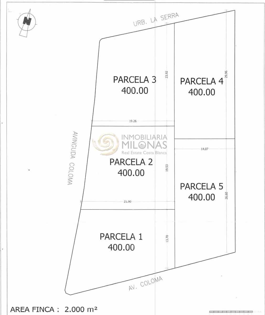 Byggegrund til salg i La Nucia - € 630.000 (Ref: 8865877)