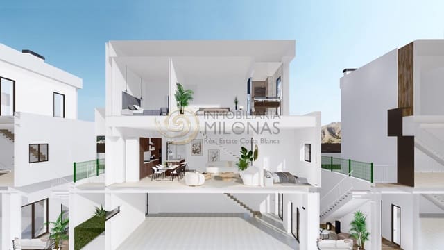 2 makuuhuone Huvila myytävänä paikassa Finestrat mukana uima-altaan - 575 000 € (Ref: 8865884)