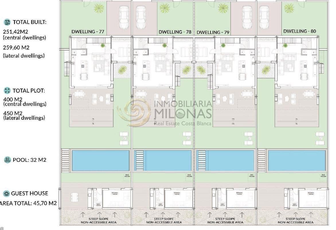 3 makuuhuone Huvila myytävänä paikassa Finestrat mukana uima-altaan - 890 000 € (Ref: 8865885)