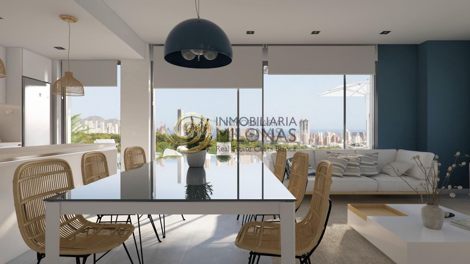 2 bedroom Apartment for sale in Finestrat with pool garage - € 380,000 (Ref: 8865887)