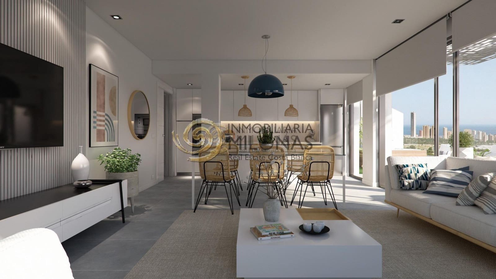 2 bedroom Apartment for sale in Finestrat with pool garage - € 380,000 (Ref: 8865887)