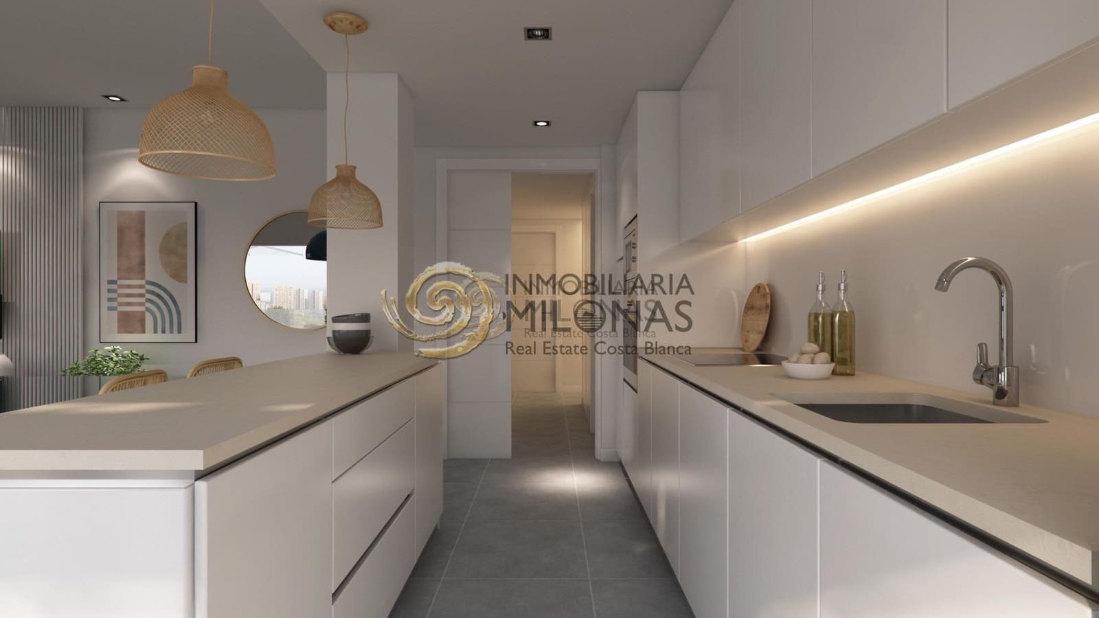 2 bedroom Apartment for sale in Finestrat with pool garage - € 380,000 (Ref: 8865887)