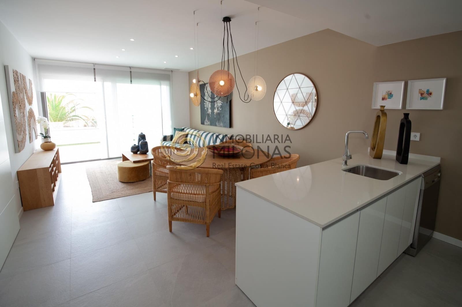 2 bedroom Apartment for sale in Finestrat with pool garage - € 380,000 (Ref: 8865887)