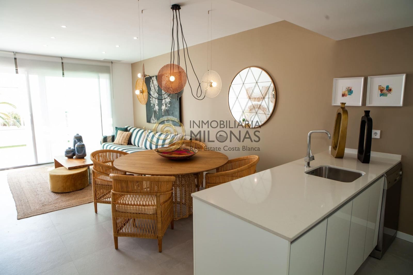 2 bedroom Apartment for sale in Finestrat with pool garage - € 380,000 (Ref: 8865887)