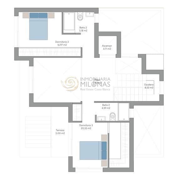 3 Zimmer Villa zu verkaufen in Finestrat mit Pool Garage - 854.900 € (Ref: 8865931)