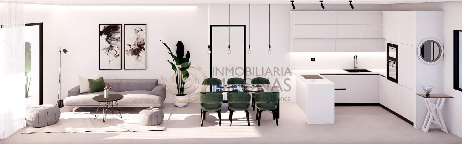 2 bedroom Apartment for sale in Finestrat with pool garage - € 369,900 (Ref: 8865933)