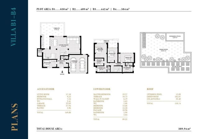 Chalet de 4 habitaciones en Altea en venta con piscina - 890.000 € (Ref: 8865949)