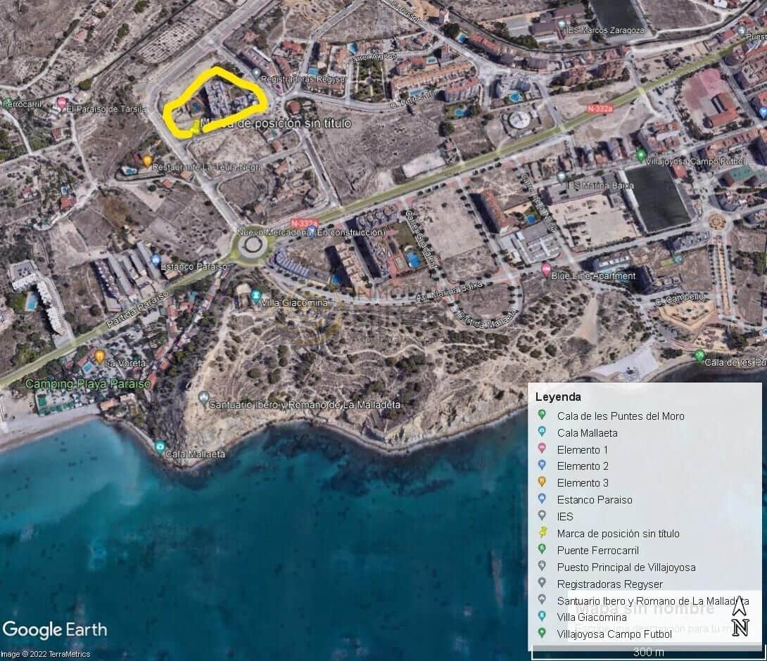 3 bedroom Apartment for sale in La Villajoyosa / Vila Joiosa with pool garage - € 360,000 (Ref: 8865950)