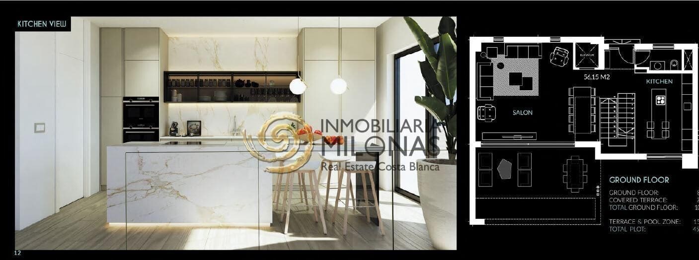 4 bedroom Villa for sale in Finestrat with pool - € 1,400,000 (Ref: 8865959)