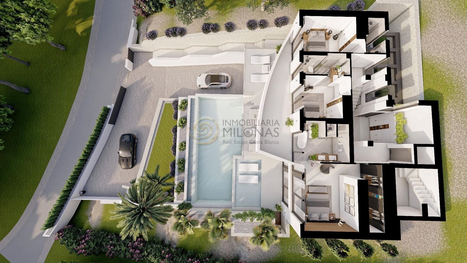 4 bedroom Villa for sale in Altea with pool garage - € 2,090,000 (Ref: 8865962)