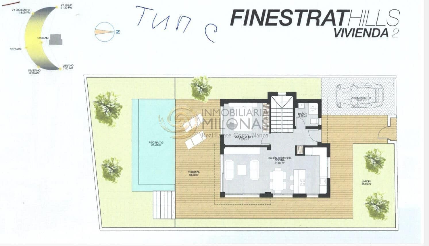 3 bedroom Villa for sale in Finestrat with pool - € 695,000 (Ref: 8865964)