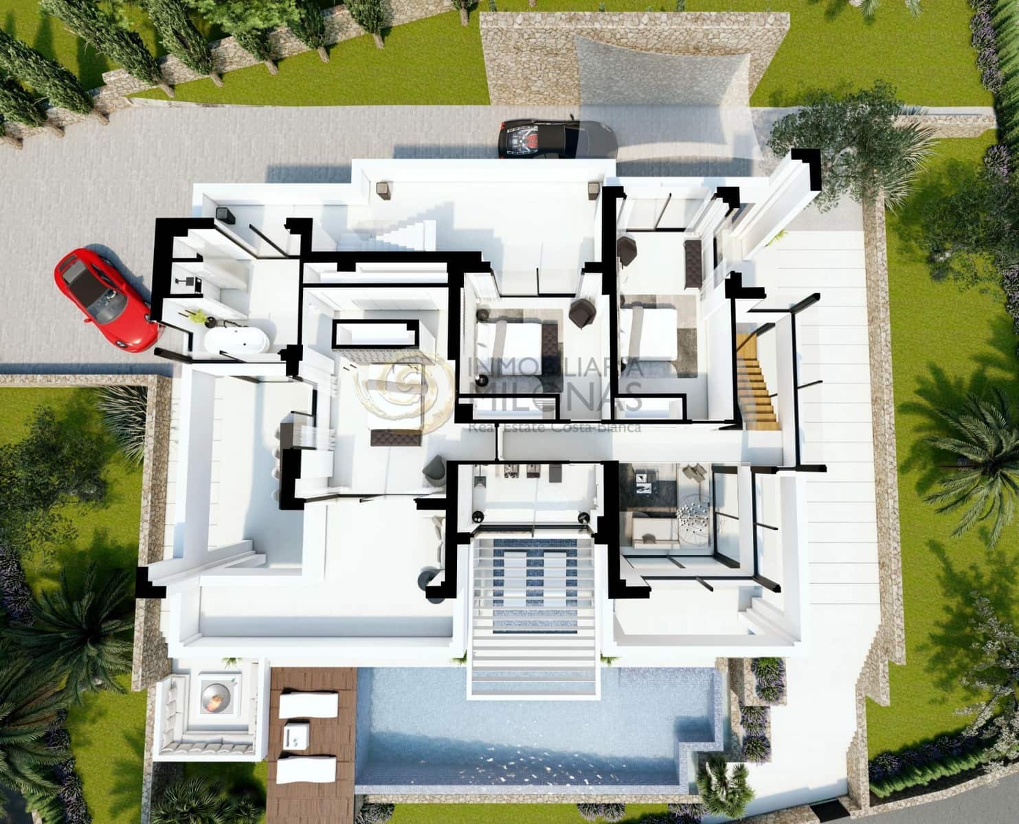 4 bedroom Villa for sale in Benissa with pool - € 2,260,000 (Ref: 8865966)