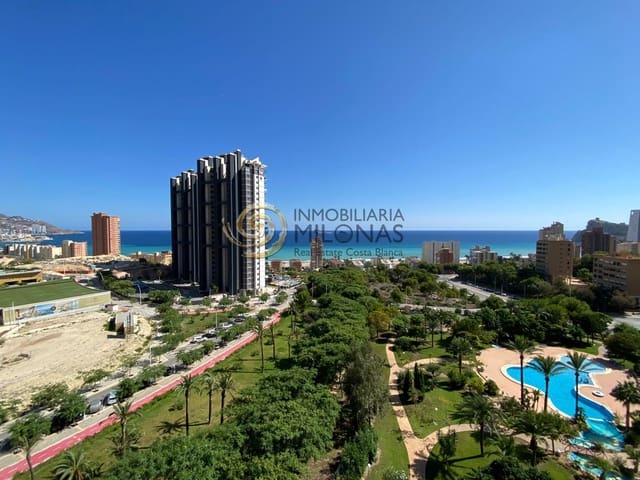 4 soverom Leilighet til leie i Playa Poniente, Benidorm med svømmebasseng garasje - € 1 800 (Ref: 8865969)