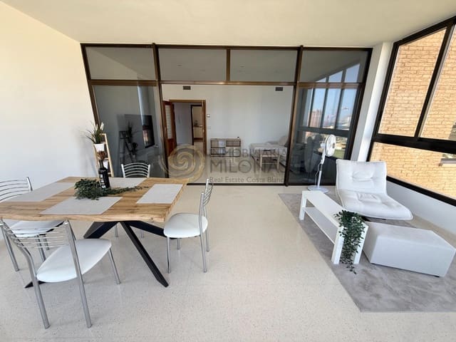 4 soverom Leilighet til leie i Playa Poniente, Benidorm med svømmebasseng garasje - € 1 800 (Ref: 8865969)