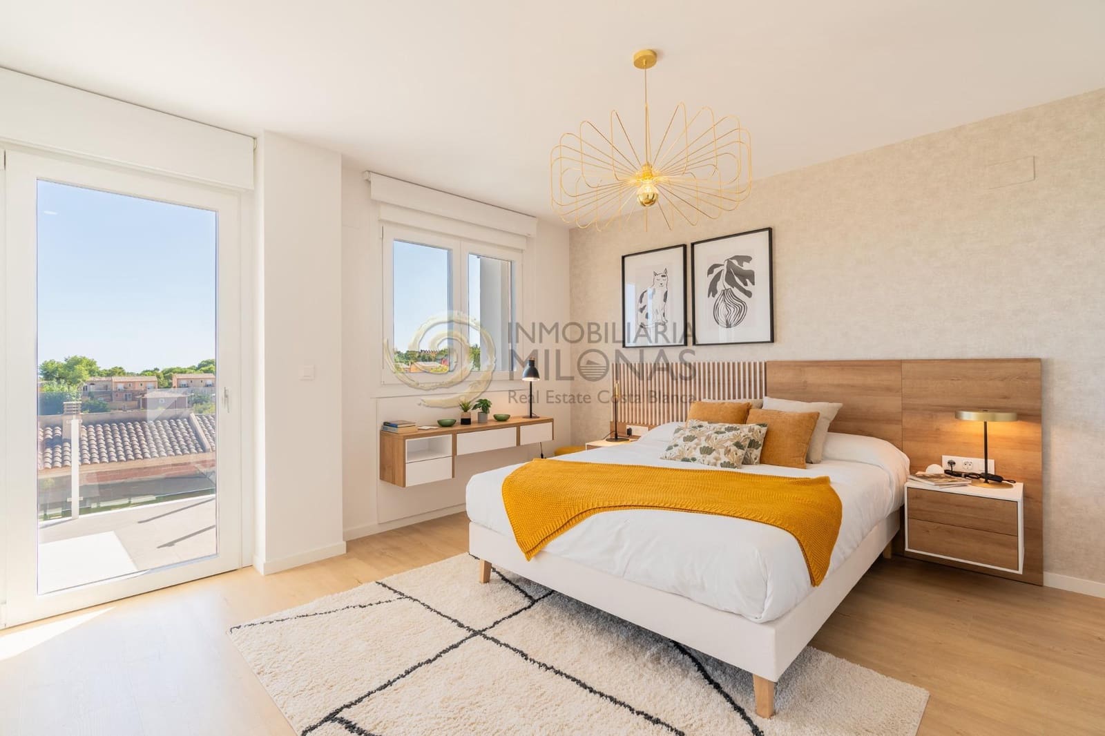 4 soverom Kjedet enebolig til salgs i La Nucia med svømmebasseng - € 427 000 (Ref: 8865994)