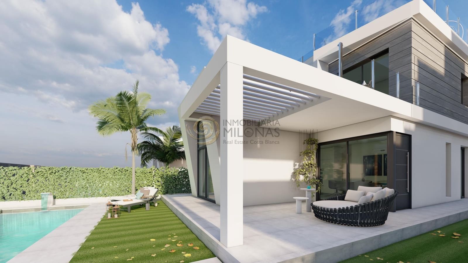 3 Zimmer Villa zu verkaufen in Finestrat mit Pool - 549.000 € (Ref: 8866002)