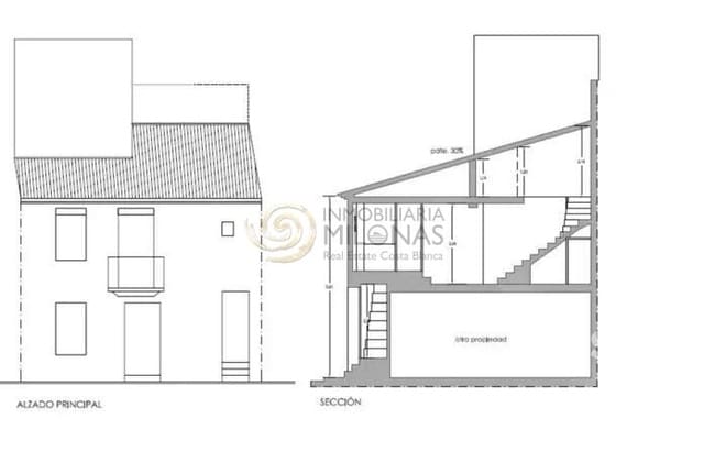 1 bedroom Townhouse for sale in La Villajoyosa / Vila Joiosa - € 137,000 (Ref: 8867233)