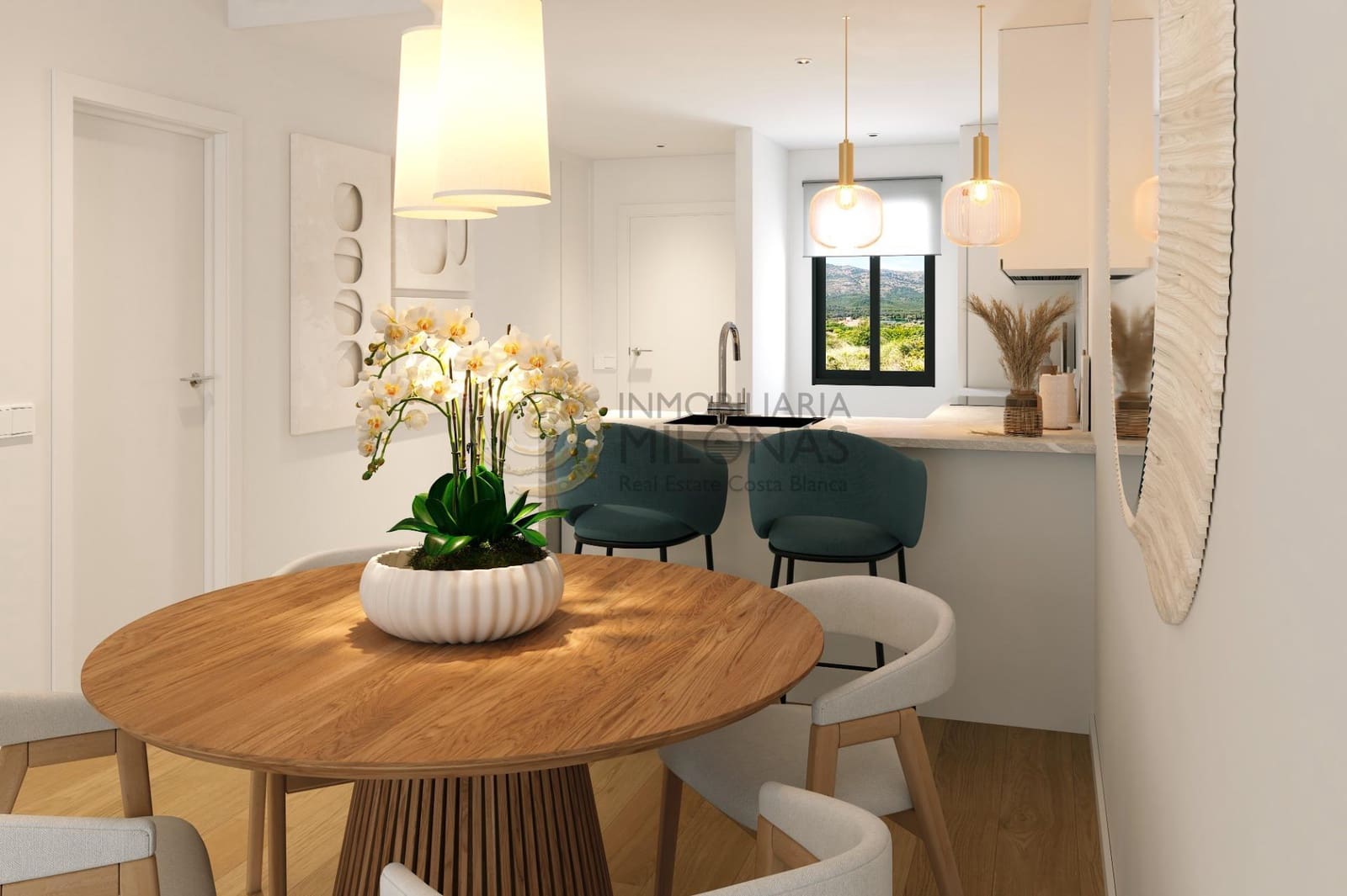 2 sypialnia Mieszkanie na sprzedaż w Alfaz del Pi / L'Alfas del Pi z basenem - 210 000 € (Ref: 9312961)