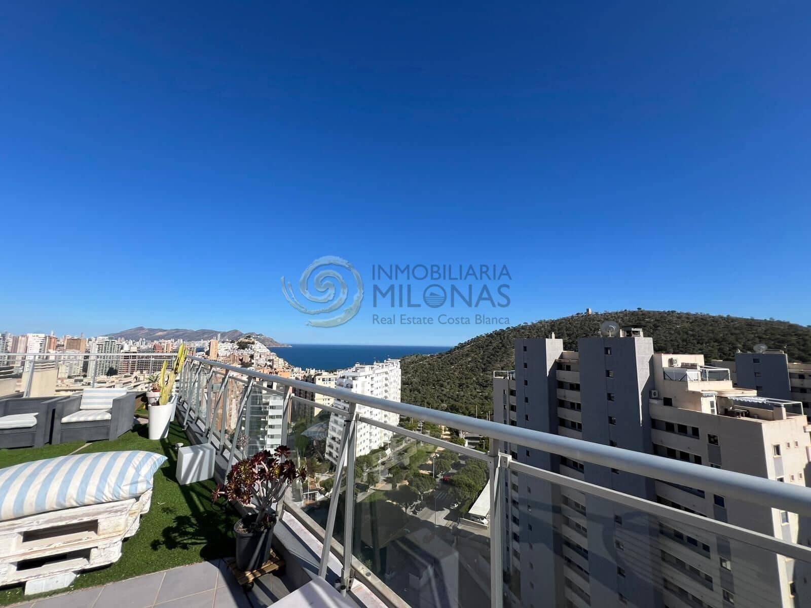 2 Zimmer Penthouse zu verkaufen in La Villajoyosa / Vila Joiosa mit Pool Garage - 450.000 € (Ref: 9712064)